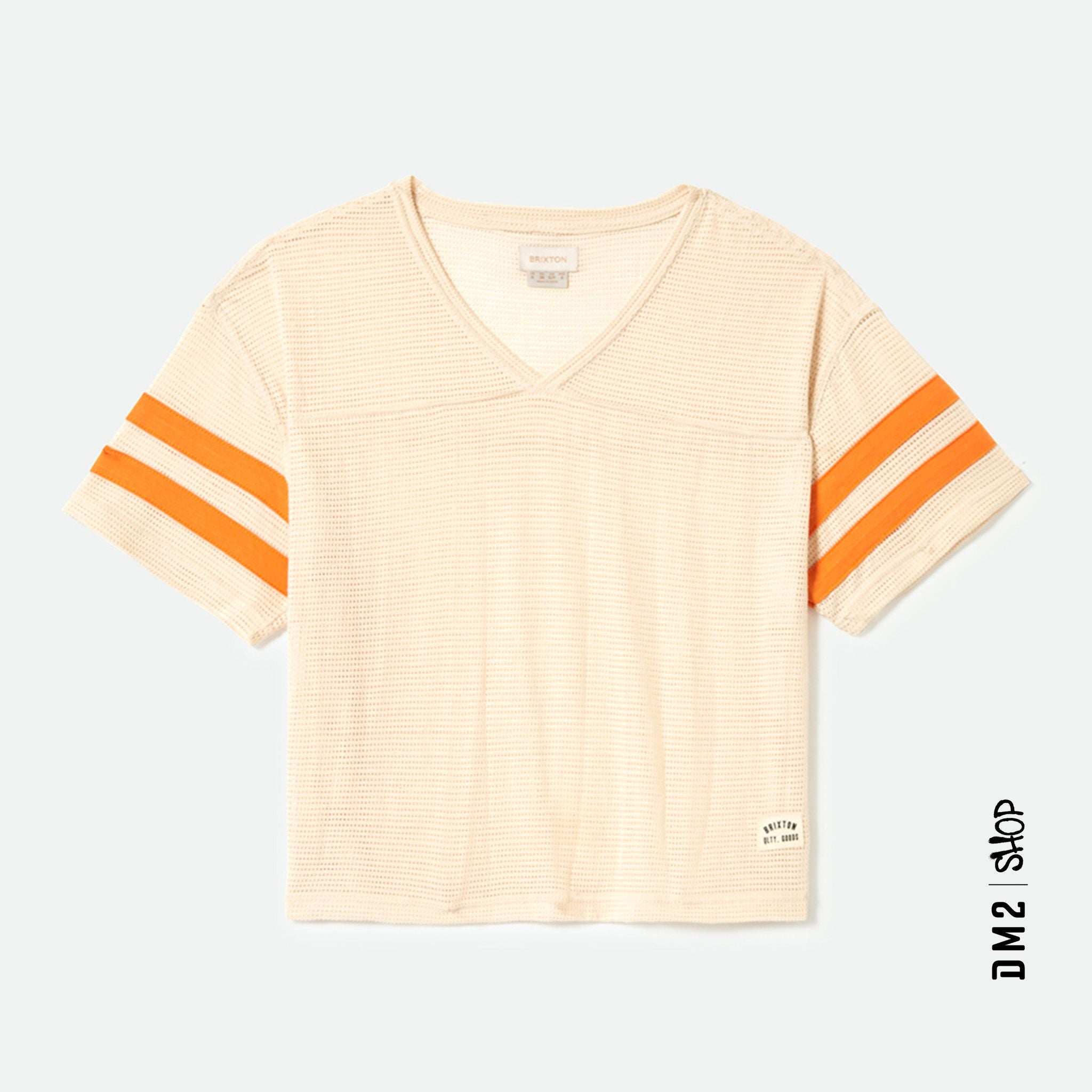T - SHIRT FEMME VARSITY FOOTBALL, BRIXTON ( 2 couleurs ) - DM2 SHOP