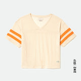 T - SHIRT FEMME VARSITY FOOTBALL, BRIXTON ( 2 couleurs ) - DM2 SHOP