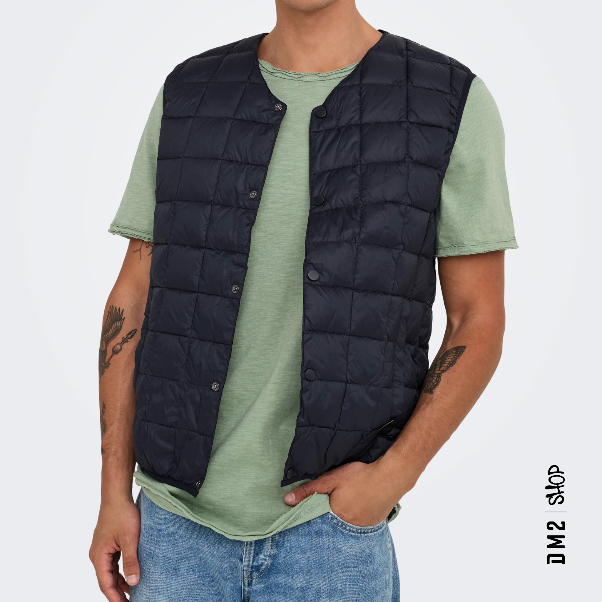 VESTE GAVIN QUILTED HOMME ONLY & SONS - DM2 SHOP