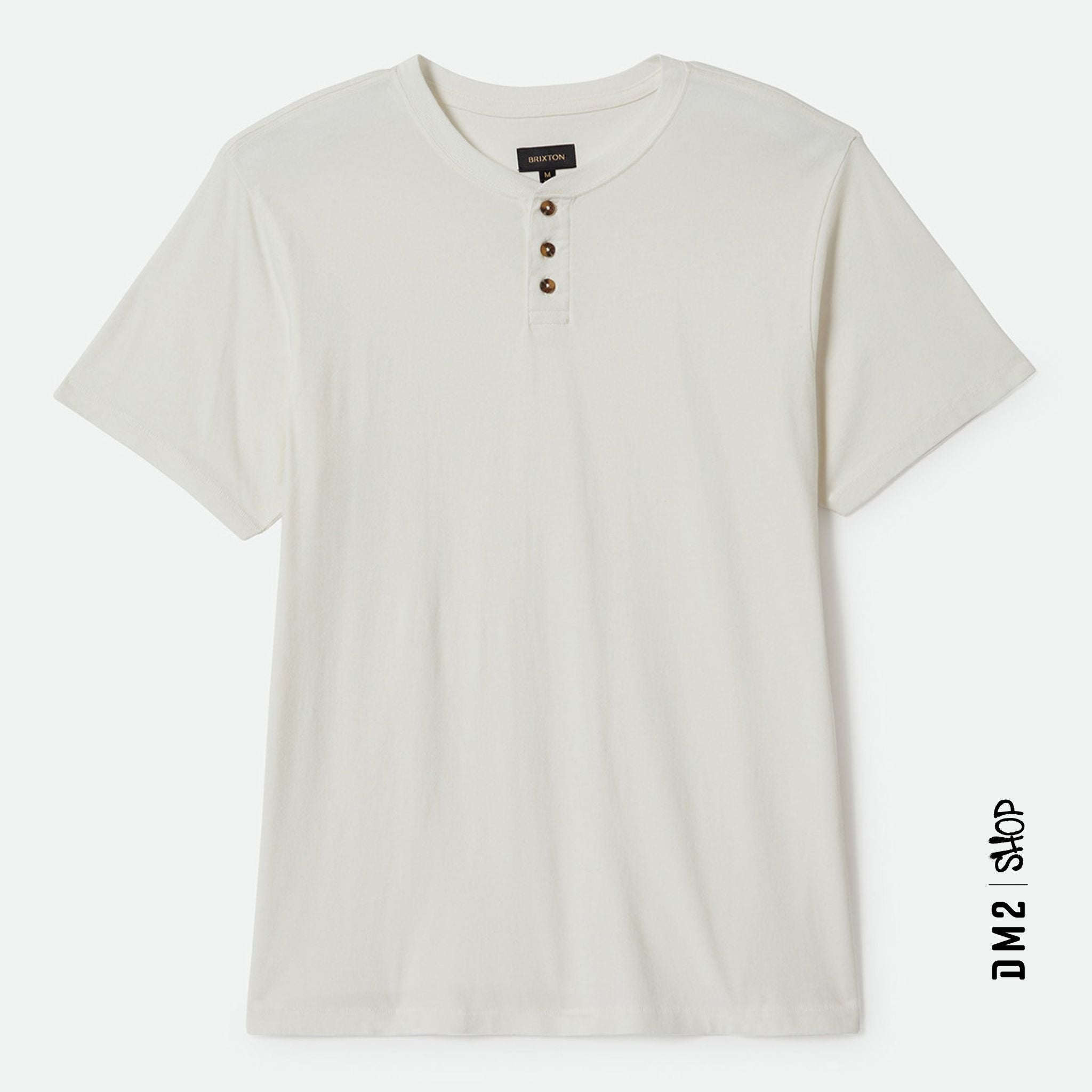 T - SHIRT HOMME HENLEY VINTAGE, BRIXTON - DM2 SHOP