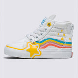 CHAUSSURES TOUT - PETITS, SK8 - HI ZIP RAINBOW STAR, VANS (4 à 10) - DM2 SHOP