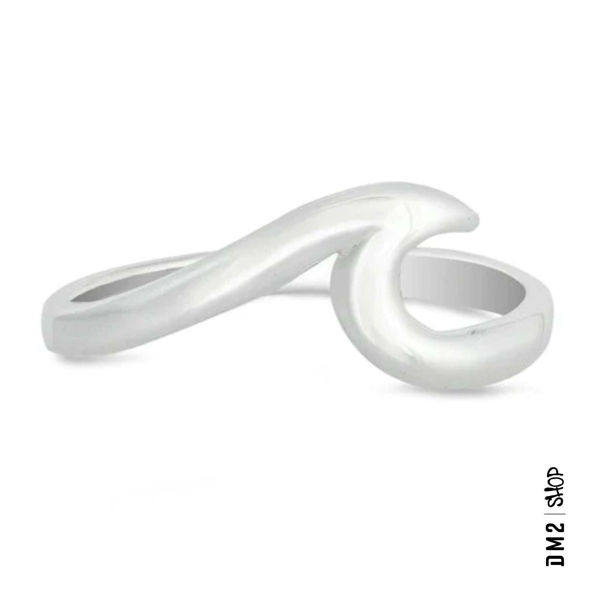 BAGUE WAVA STERLING, CREATIVAL - DM2 SHOP