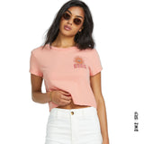 T - SHIRT FEMME WAVE TRIP CORAIL, BILLABONG - DM2 SHOP