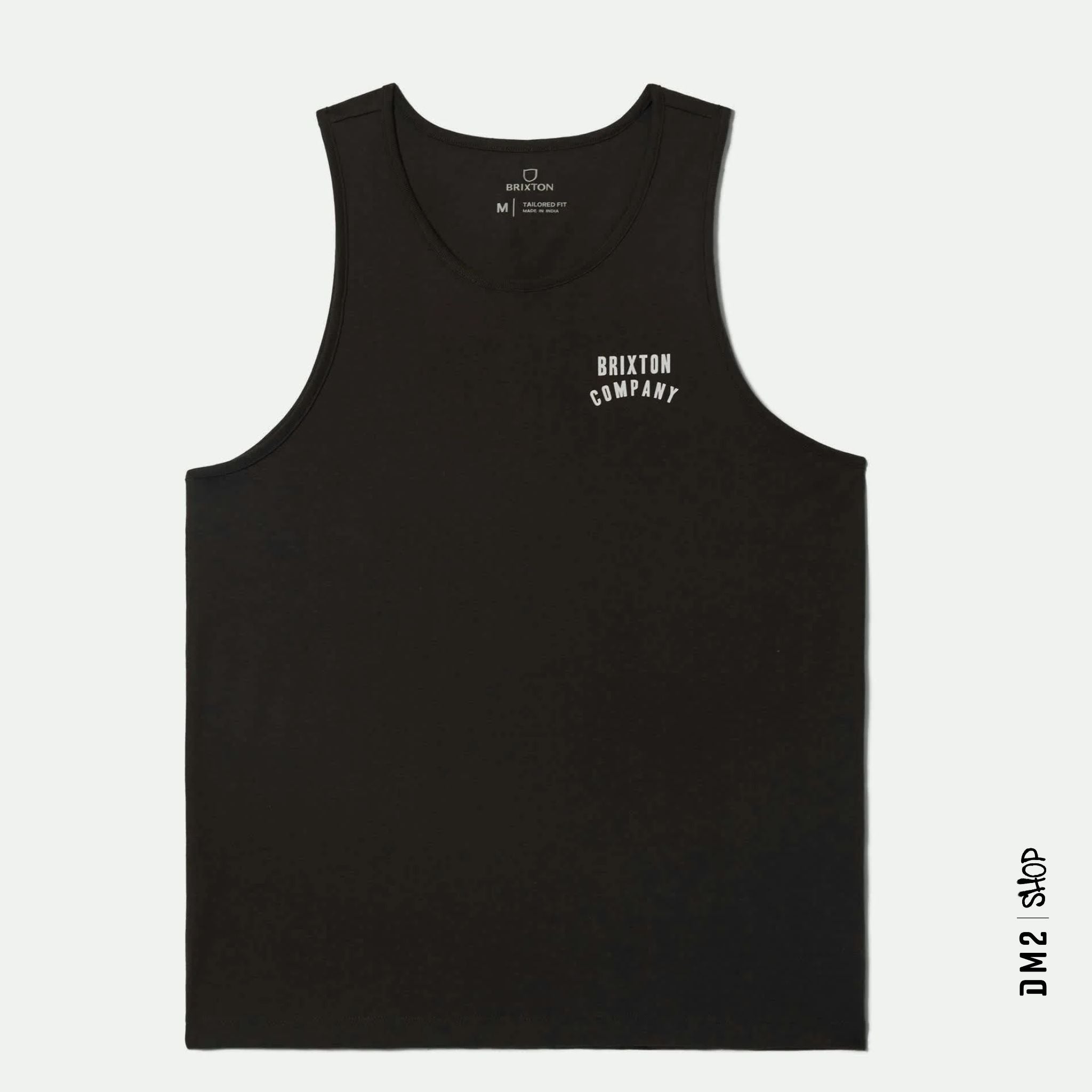 CAMISOLE HOMME WOODBURN NOIR, BRIXTON - DM2 SHOP
