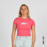 RUSTY T - SHIRT FEMME WORLDWIDE ROSE - DM2 SHOP