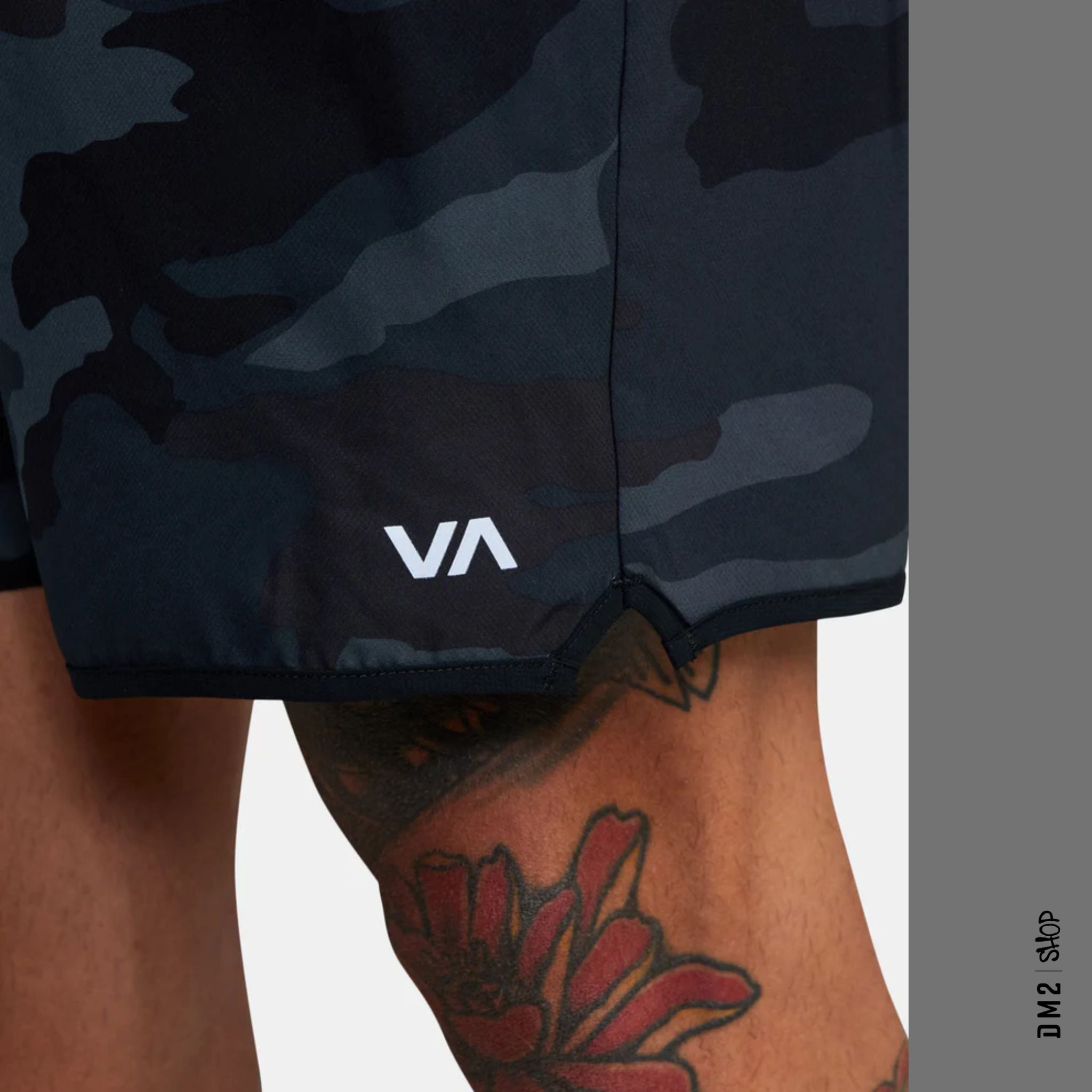 SHORT YOGGER 17'' CAMO RVCA - DM2 SHOP