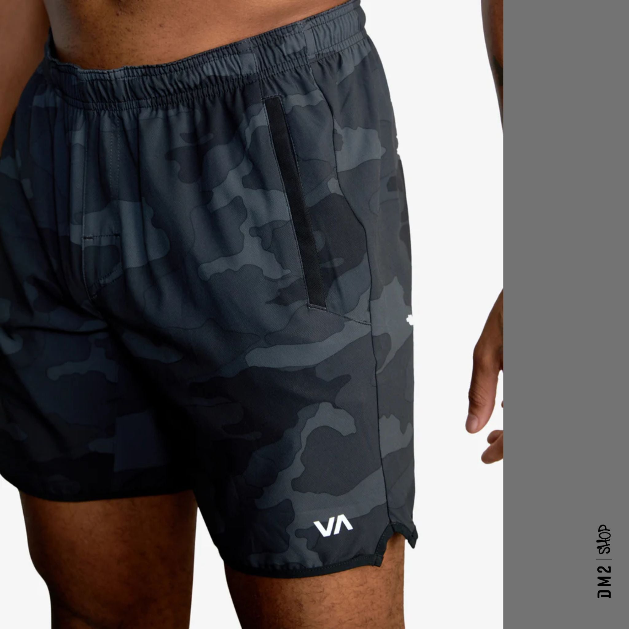 SHORT YOGGER 17'' CAMO RVCA - DM2 SHOP