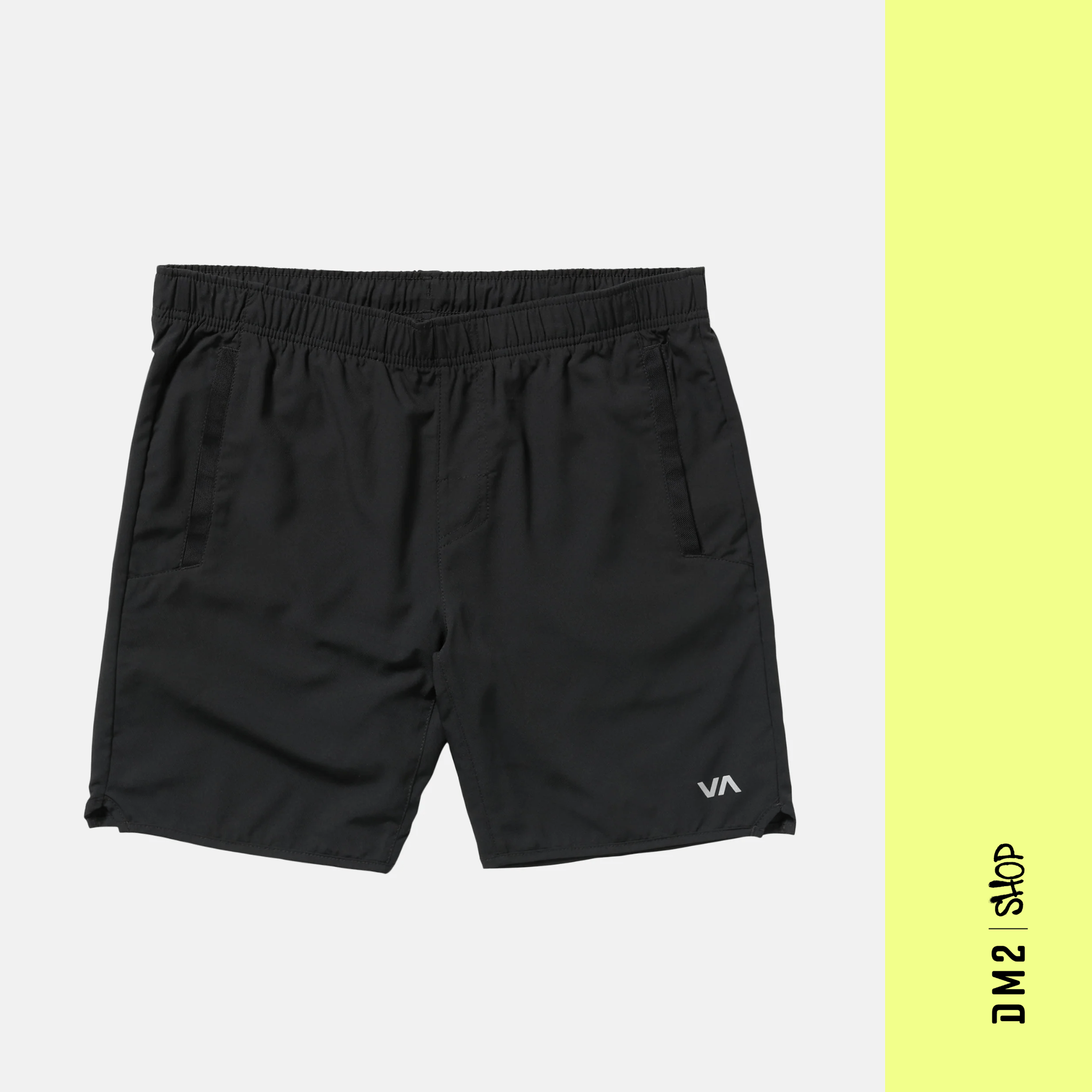 SHORT SPORT HOMME YOGGER 17" NOIR, RVCA - DM2 SHOP