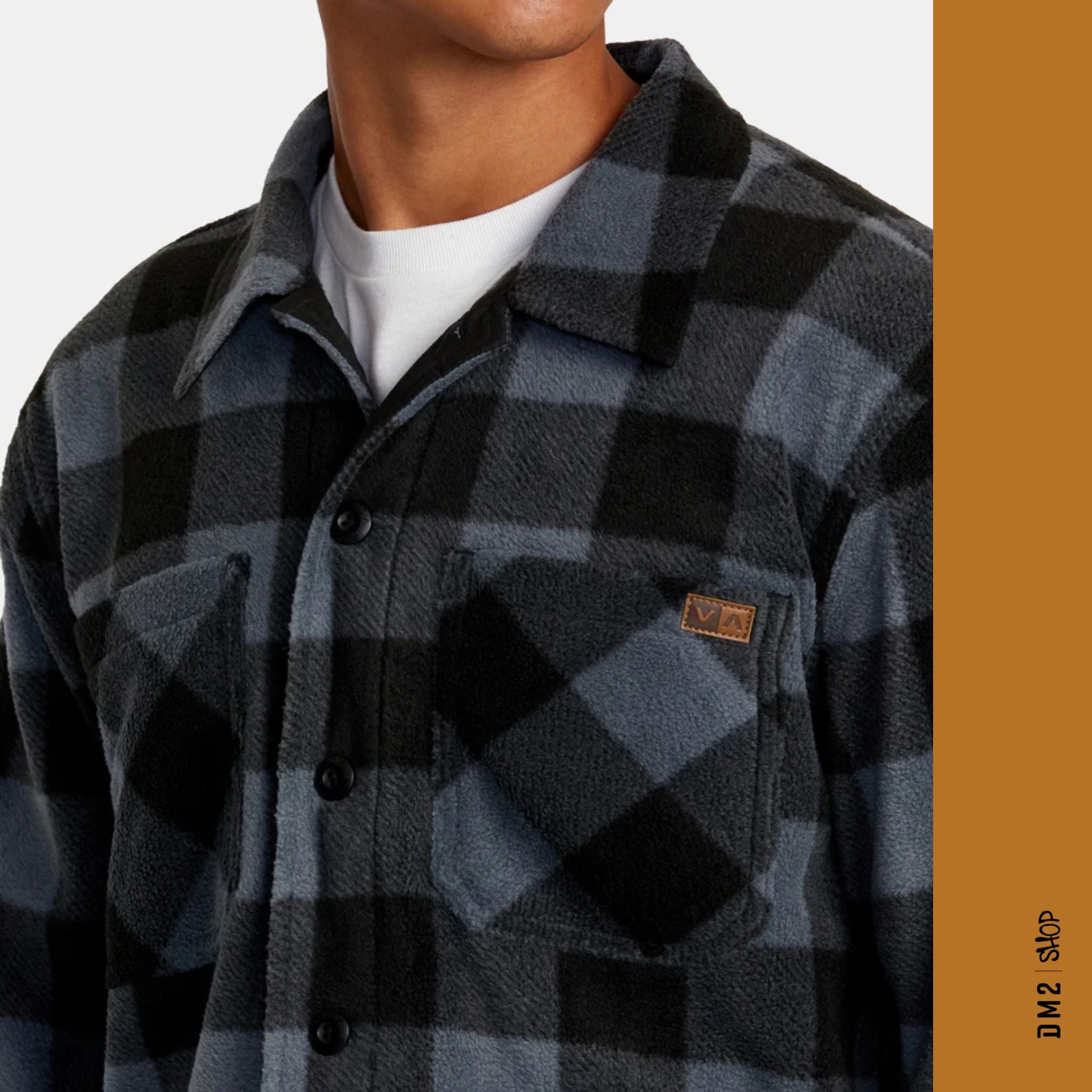 CHEMISE DE POLAR YUKON HI PILE RVCA HOMME - DM2 SHOP