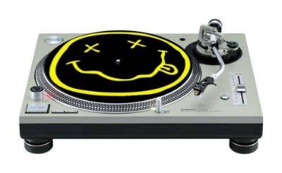 Phatmatz - Slipmat 12"/ 7" pour tourne-disques - Face jaune