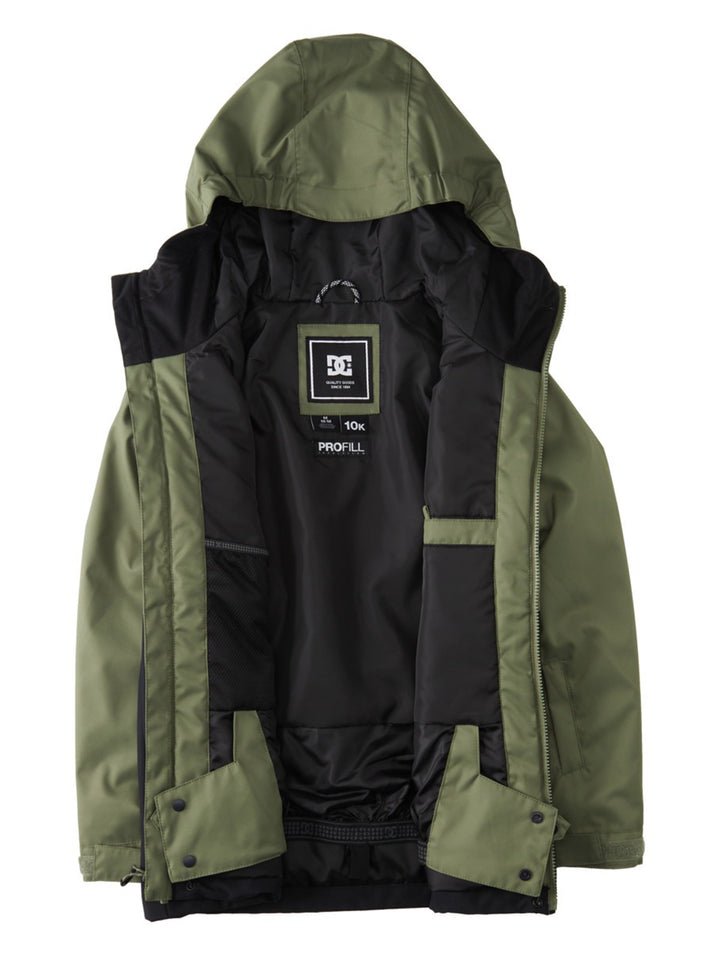 MANTEAU ISOLÉ JUNIOR BASIS DC SHOES, 2 couleurs - DM2 SHOP