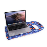 Helio Ferretti - HOUSSE D'ORDINATEUR PORTABLE FLORALE GONFLÉE BLEUE HF