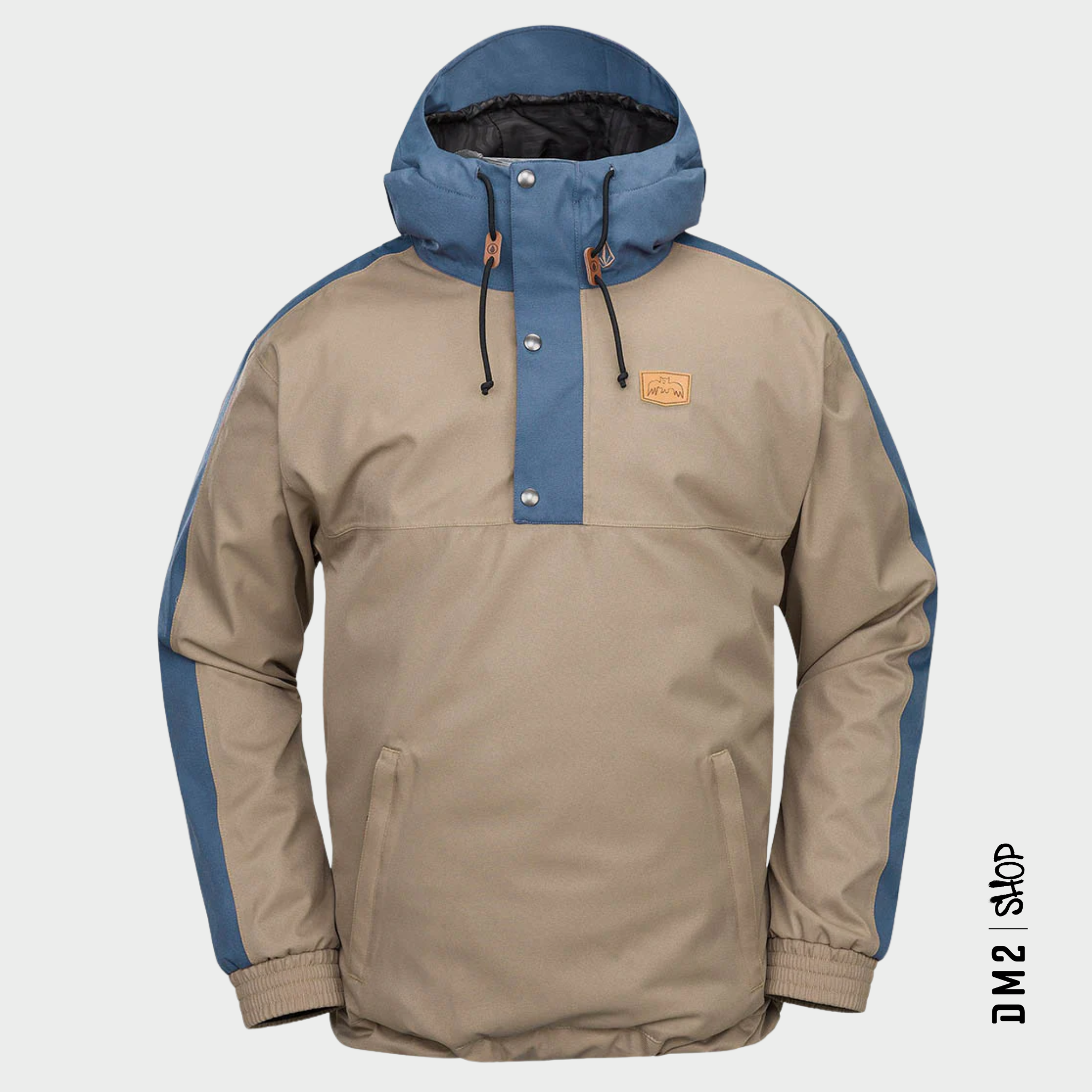 ANORAK SHELL LONGO GORE-TEX TAN HOMME