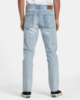 JEANS DROITE WEEKEND BLEACH WASH RVCA - DM2 SHOP