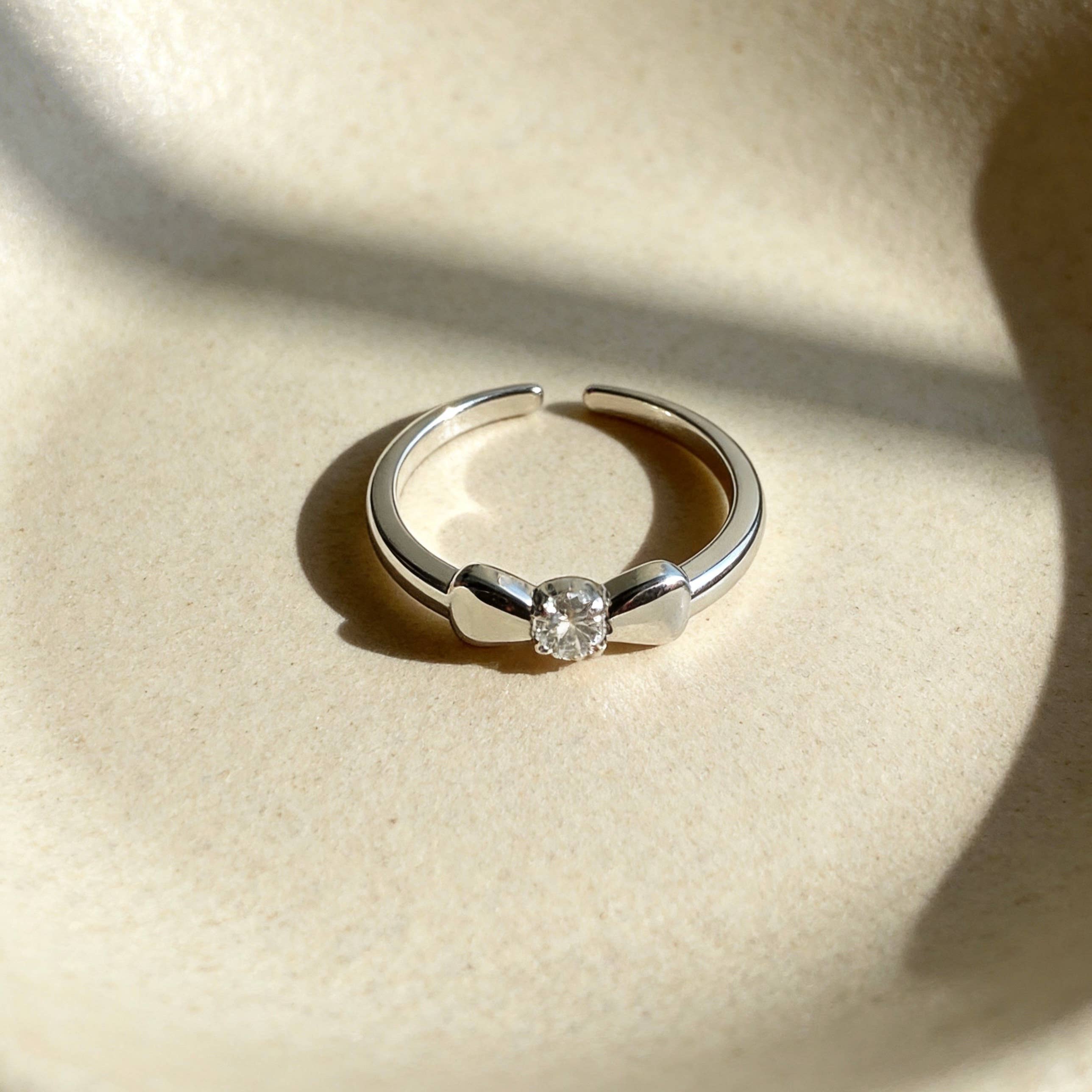BOUCLE ARGENT - BAGUE AJUSTABLE - AUREA
