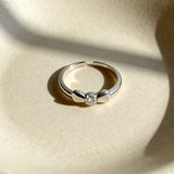 BOUCLE ARGENT - BAGUE AJUSTABLE - AUREA