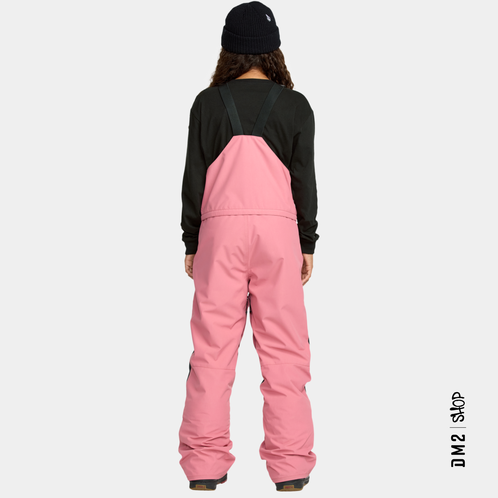 SALOPETTE SNOW FILLE - BARKLEY - ROSE