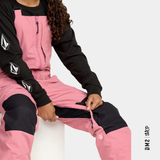SALOPETTE SNOW FILLE - BARKLEY - ROSE