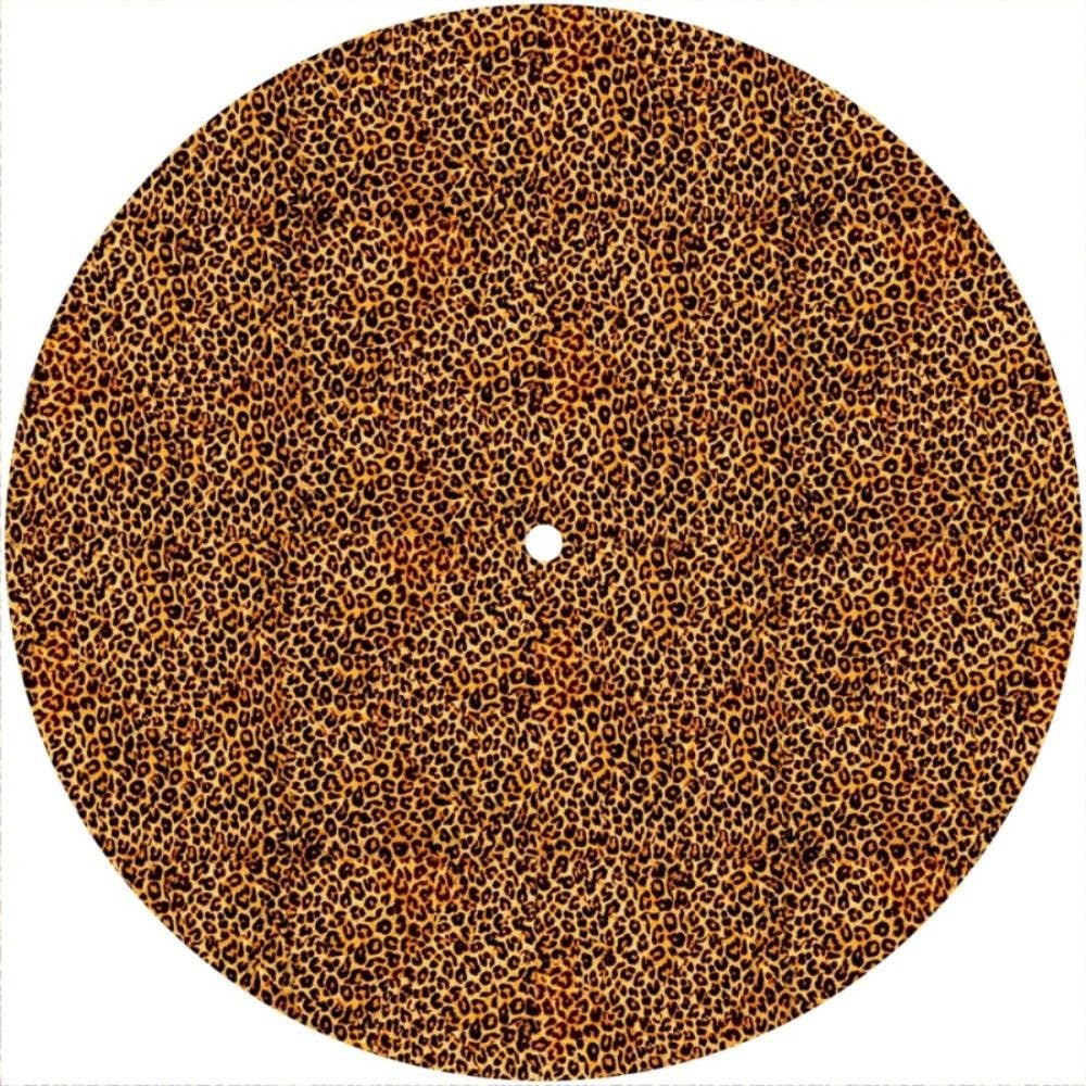 Phatmatz - Slipmat 12"/ 7" pour tourne-disques - Leopard Tight