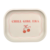 Properly Improper - Plateau à rouler en métal Époque Chill Girl
