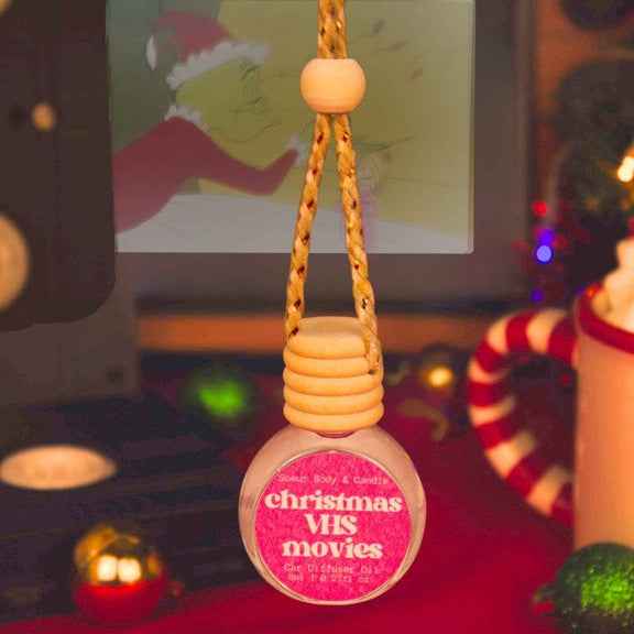DIFFUSEUR DE VOITURE - CHRISTMAS VHS MOVIE