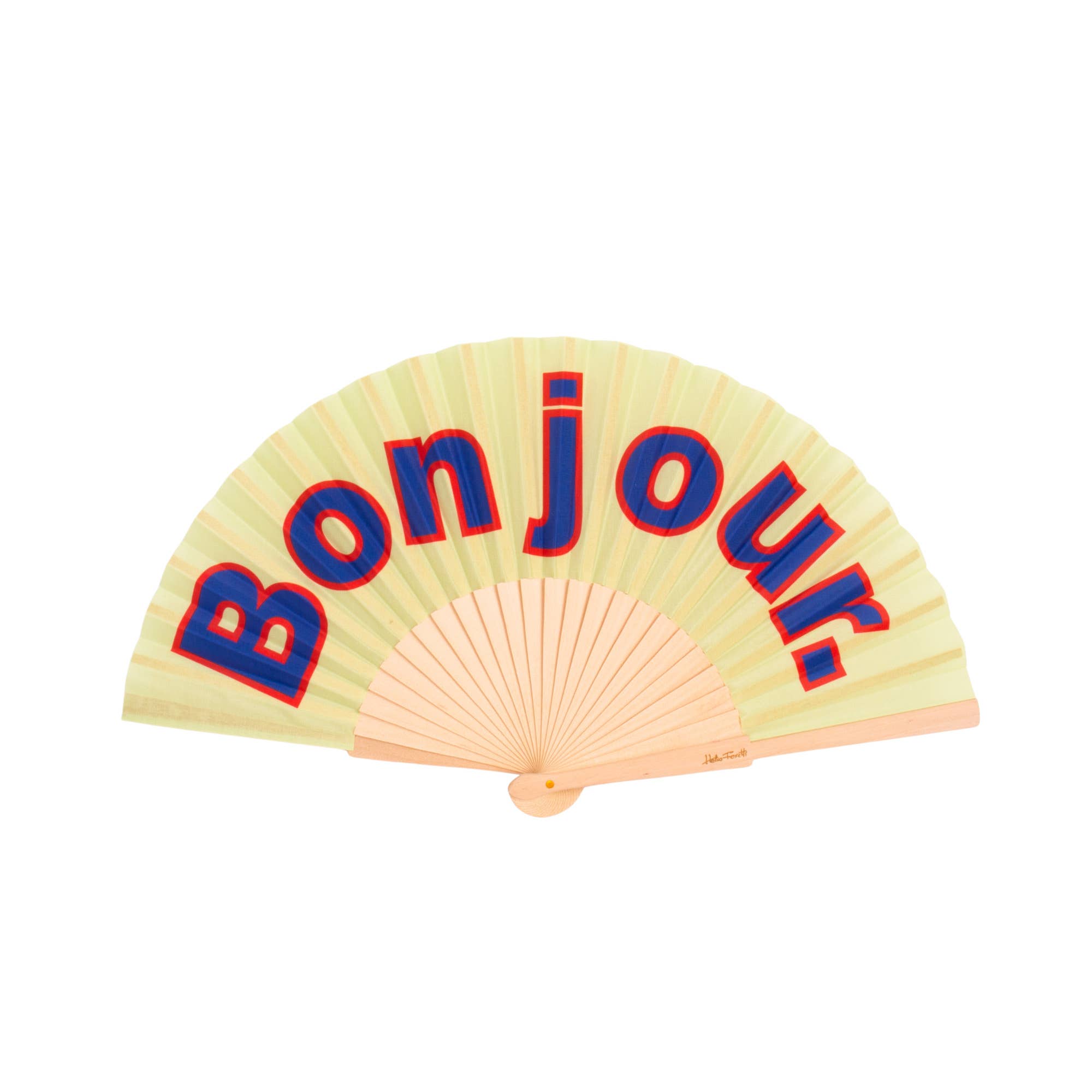 Helio Ferretti - VENTILATEUR JAUNE BONJOUR HF