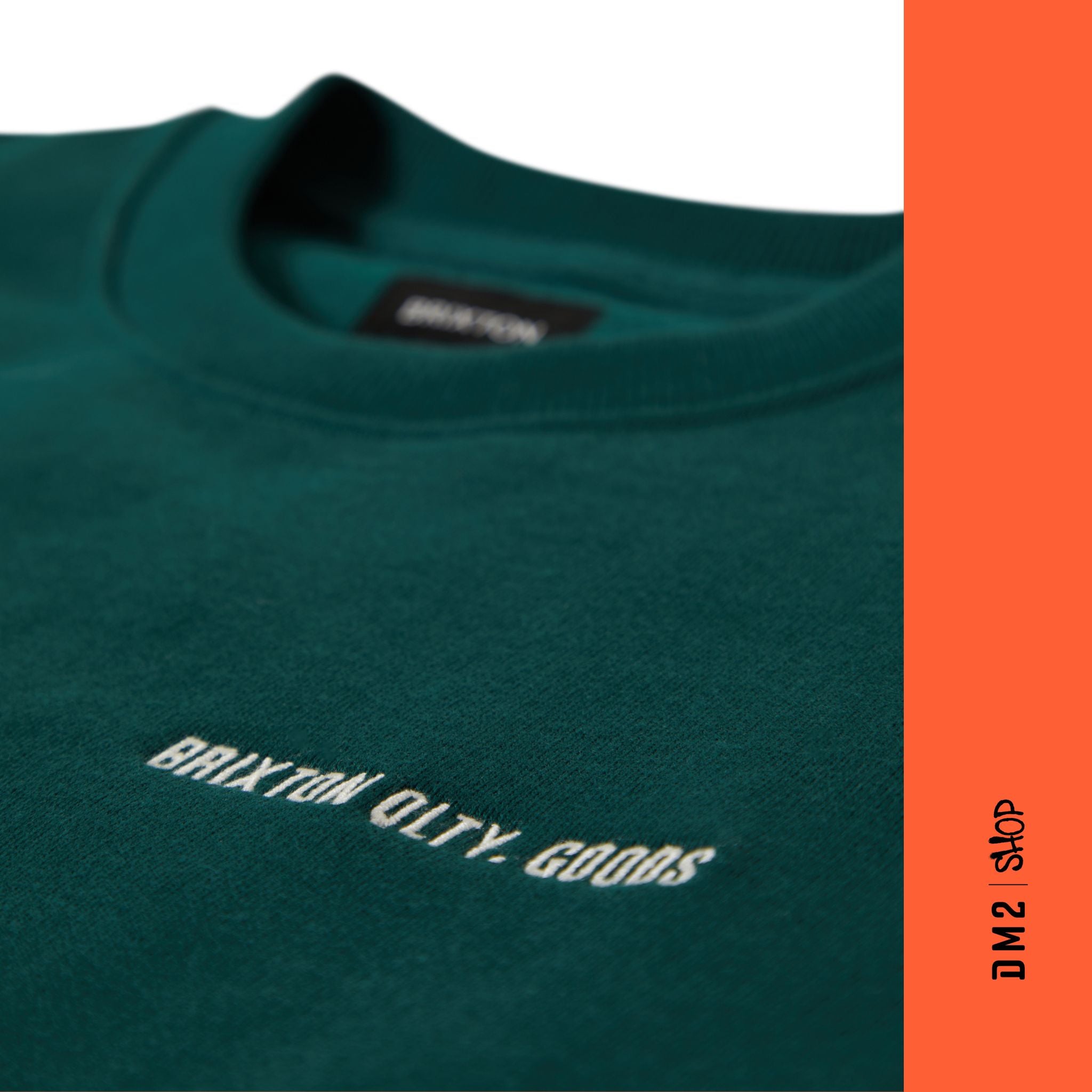 CREWNECK HOMME EMBROIDERED, BRIXTON ( 2 couleurs ) - DM2 SHOP