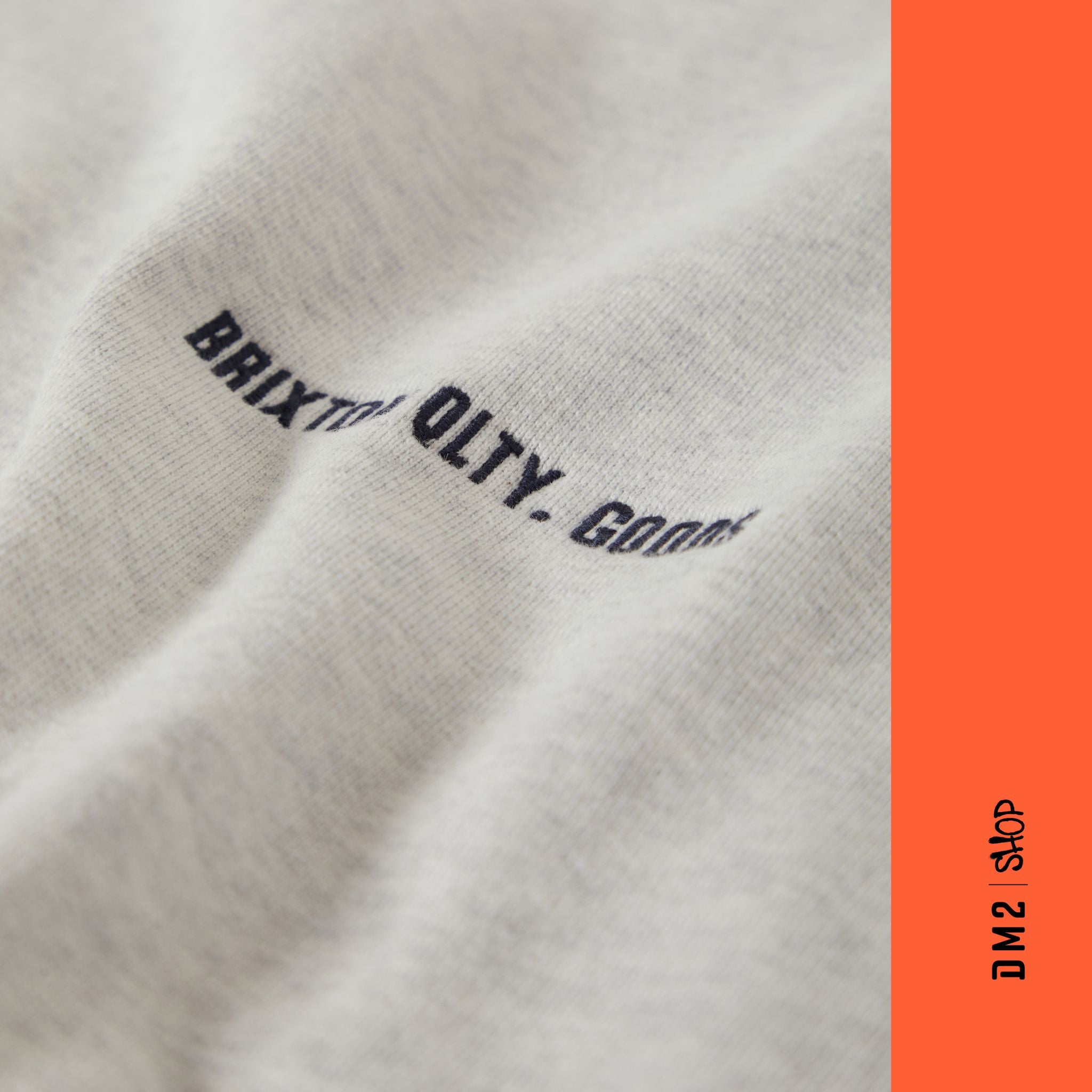 CREWNECK HOMME EMBROIDERED, BRIXTON ( 2 couleurs ) - DM2 SHOP
