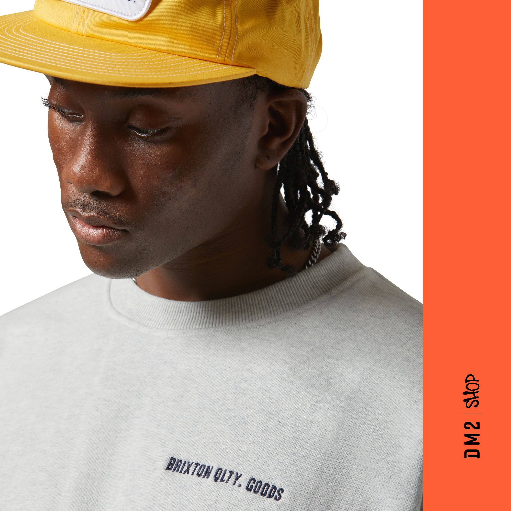 CREWNECK HOMME EMBROIDERED, BRIXTON ( 2 couleurs ) - DM2 SHOP