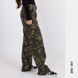 EMMY CARGO - TAILLE BASSE FEMME - CAMO