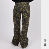 EMMY CARGO - TAILLE BASSE FEMME - CAMO