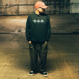 CREWNECK RAGLAN COMBAT STAR