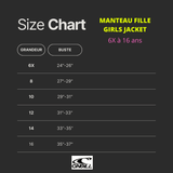 MANTEAU MATELASSÉ FILLE ROSE O'NEILL, 12 - 14 ANS - DM2 SHOP