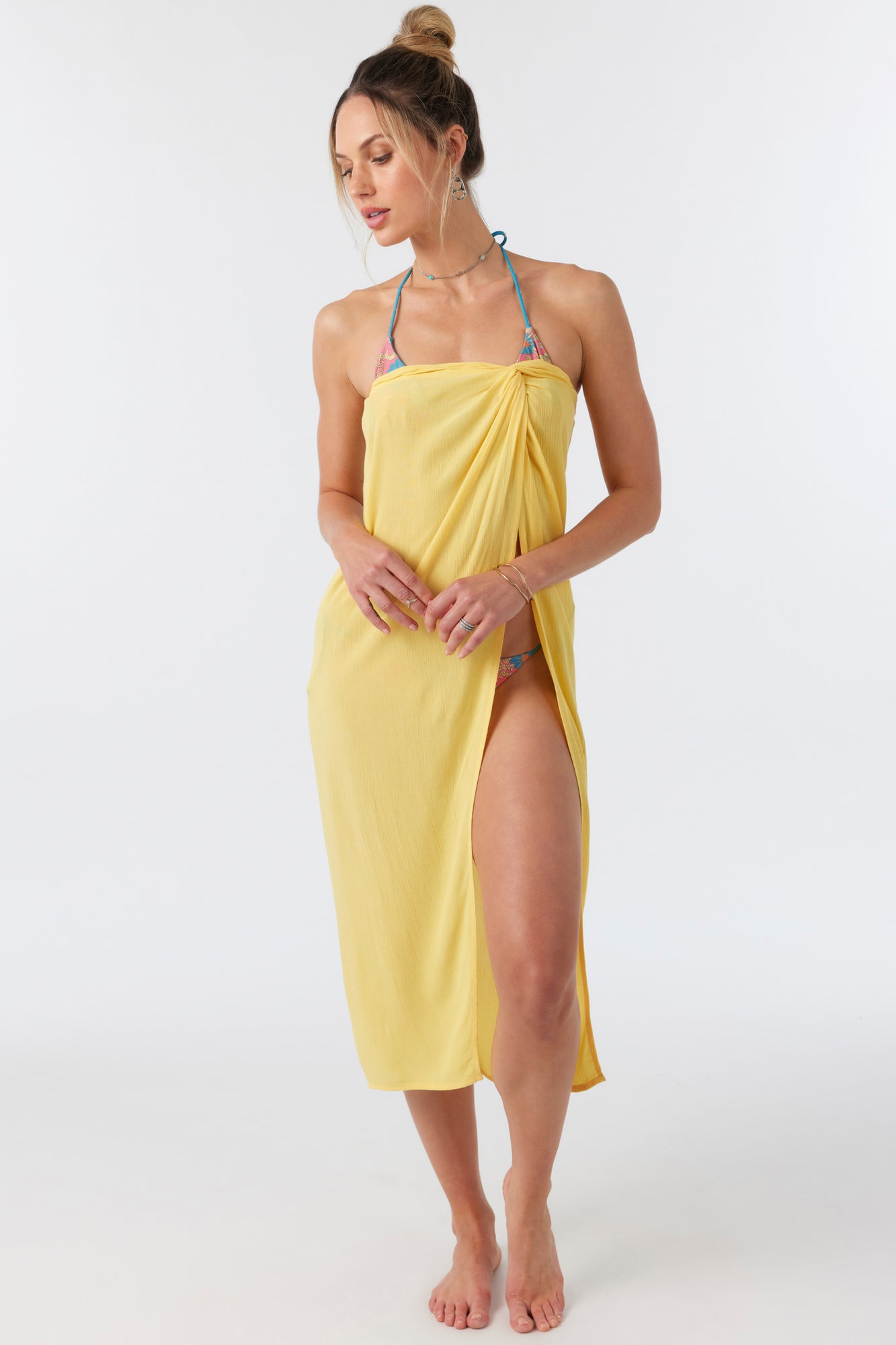 JUPE PAREO HANALEI JAUNE O'NEILL - DM2 SHOP