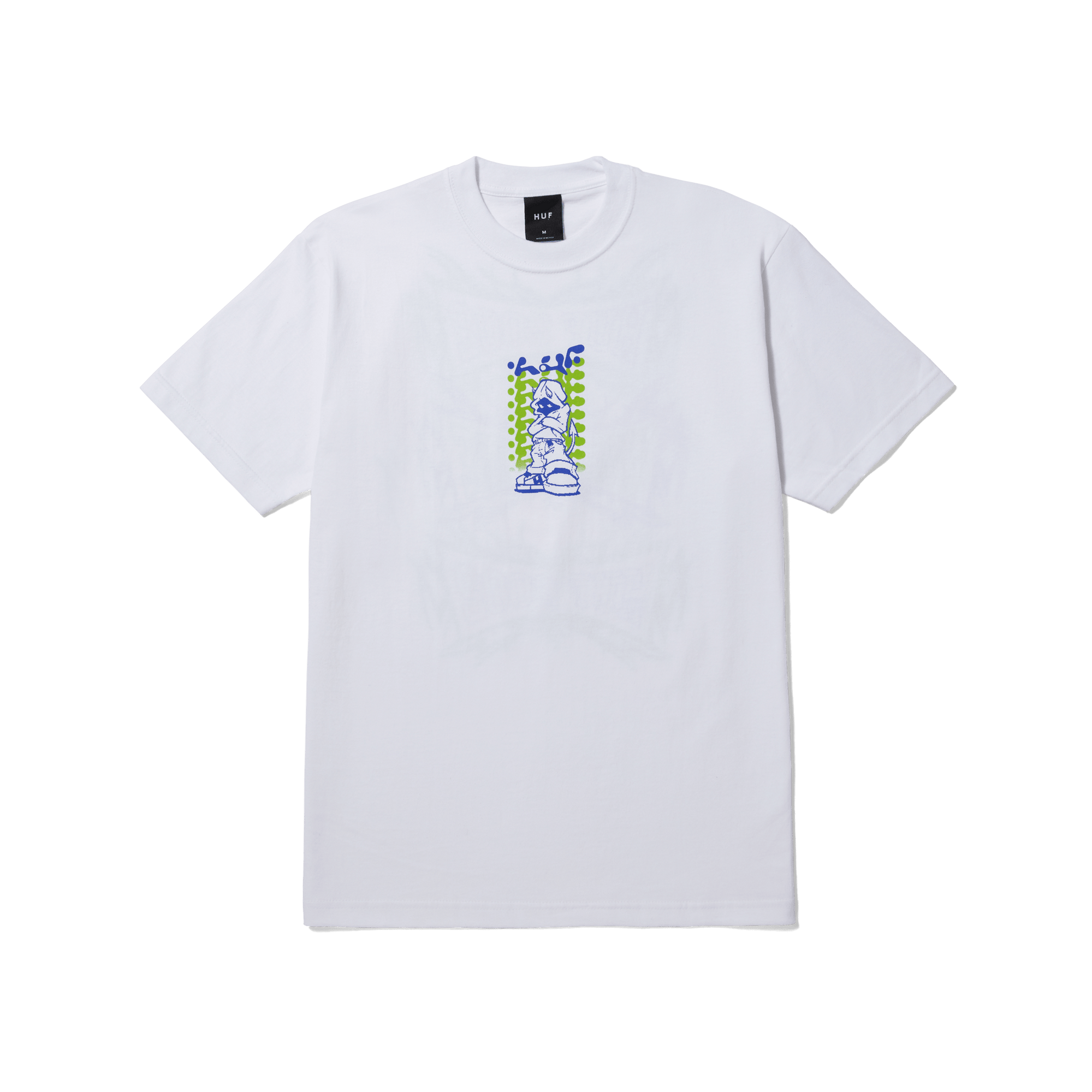 T - SHIRT HOMME HUF HELL RAZOR - DM2 SHOP
