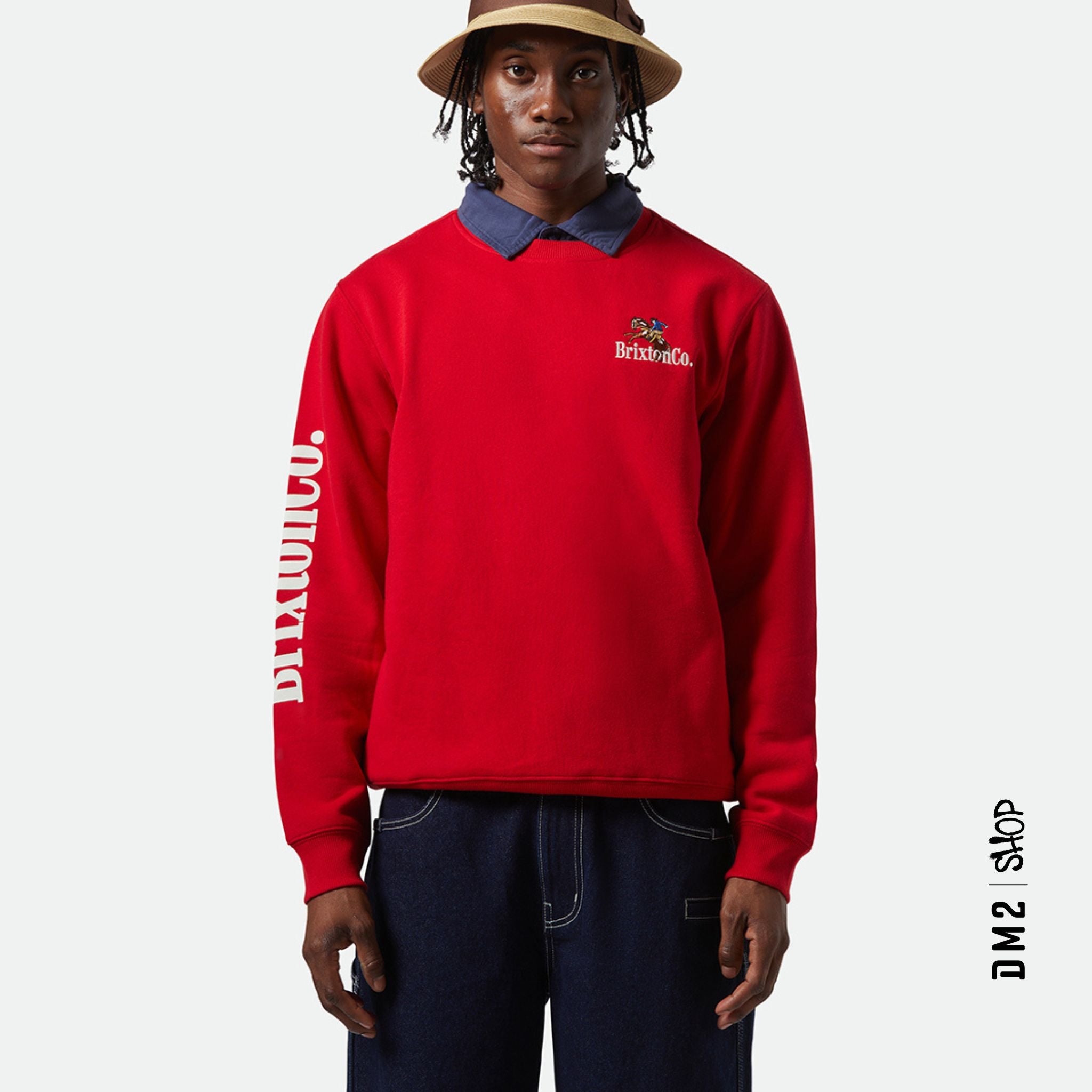 CREWNECK HOMME INWOOD, BRIXTON, ( 2 couleurs ) - DM2 SHOP