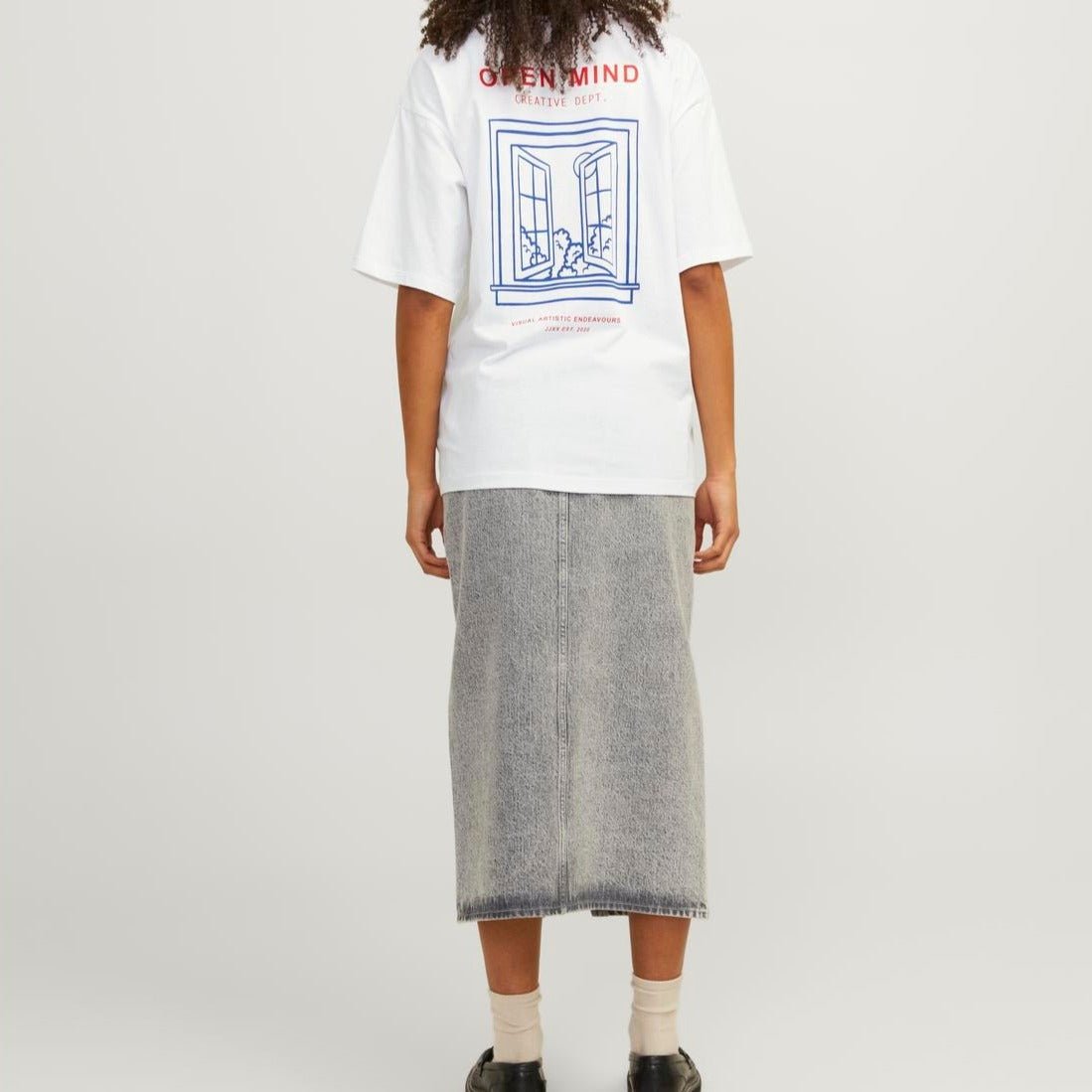 T - SHIRT FEMME SURDIMMENSIONNÉ OPEN MIND - DM2 SHOP