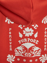 HOOD FEMME ROWAN RED - DM2 SHOP