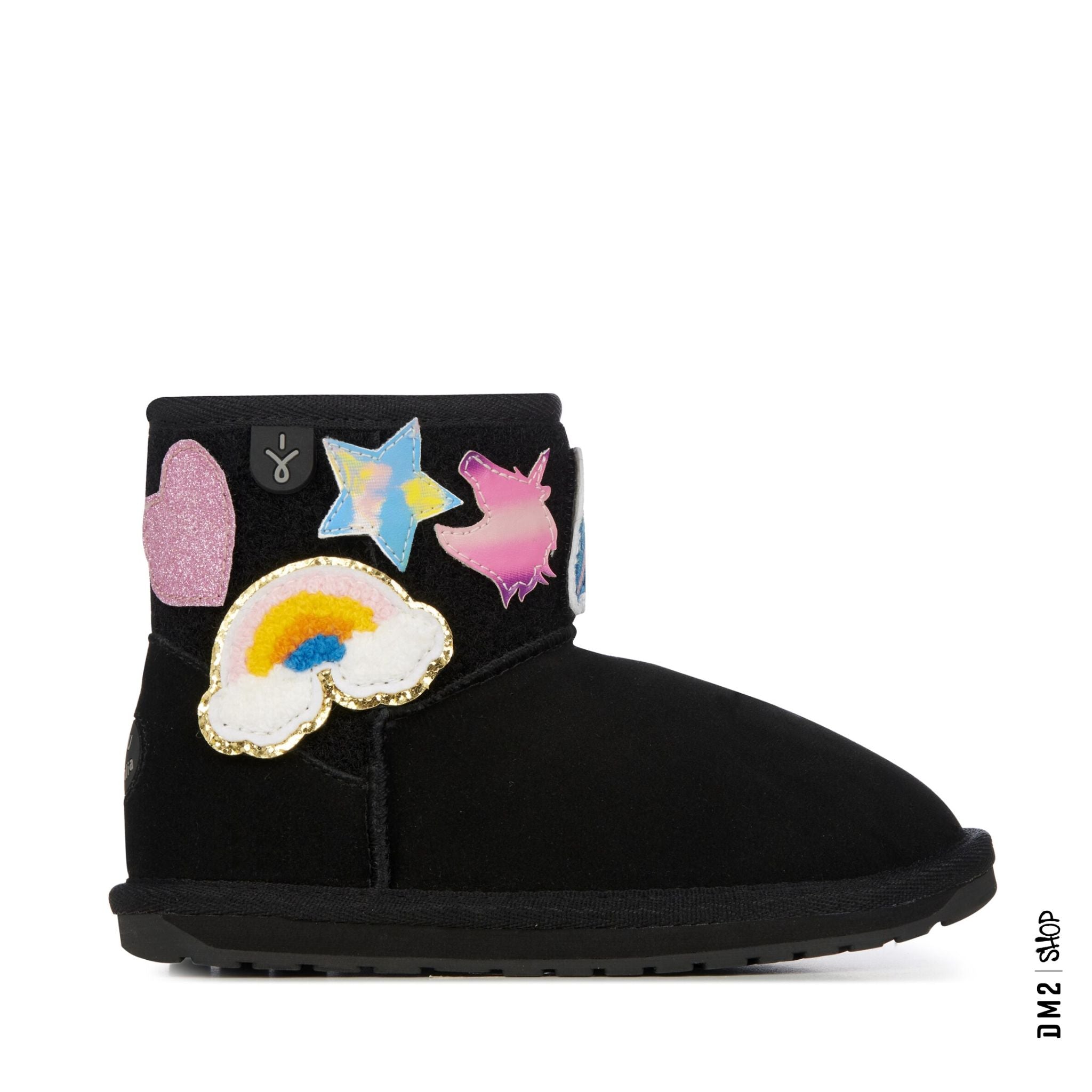 BOTTILLONS ENFANTS MINI PLAY WALLABY NOIR - DM2 SHOP