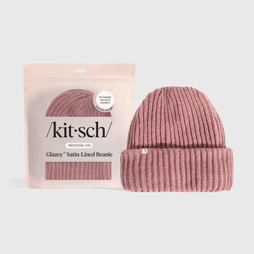 KITSCH - TUQUE DOUBLÉ DE SATIN - SURDIMENSIONNÉ