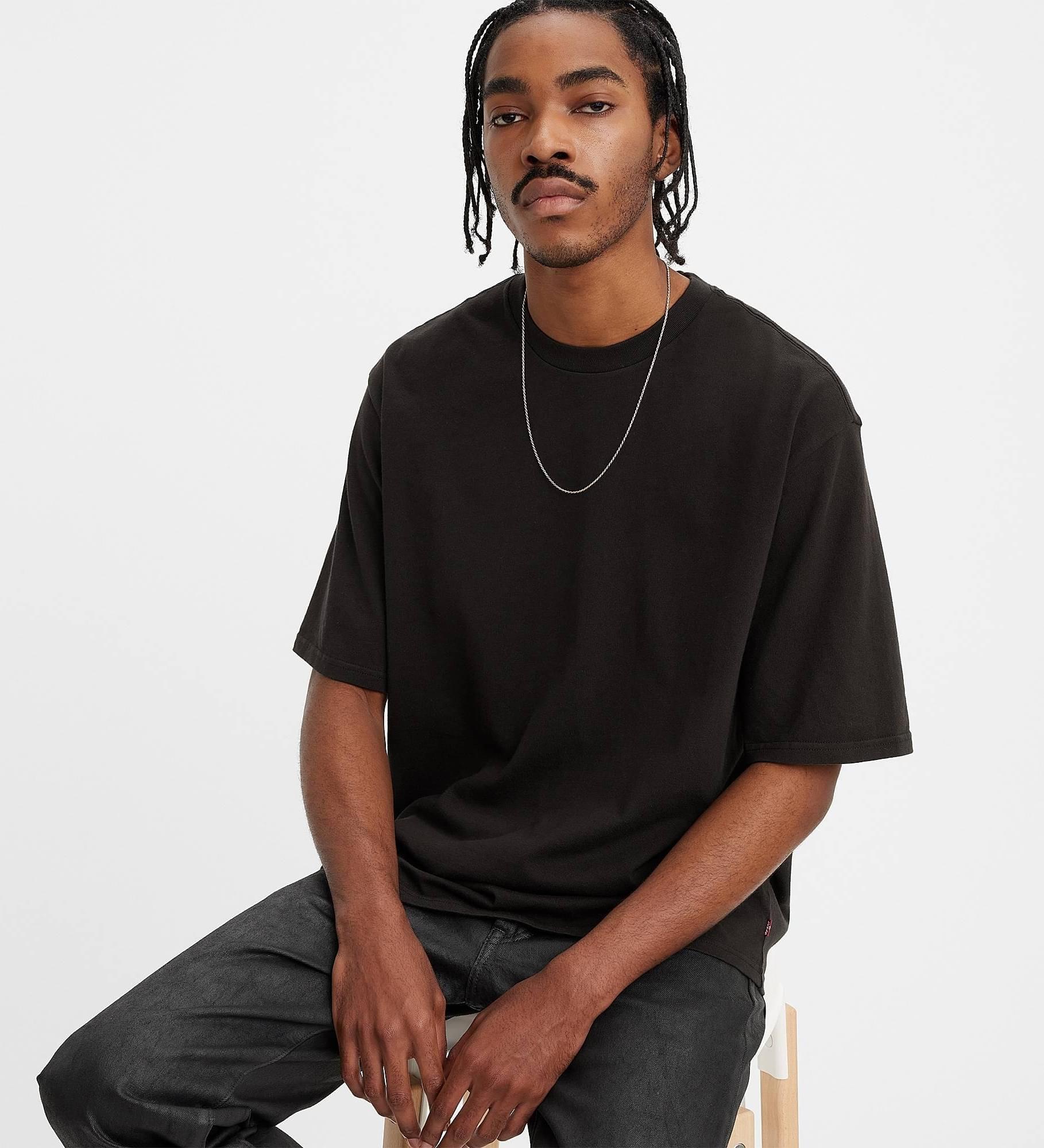 T - SHIRT HOMME HALF SLEEVES NOIR LEVI'S - DM2 SHOP