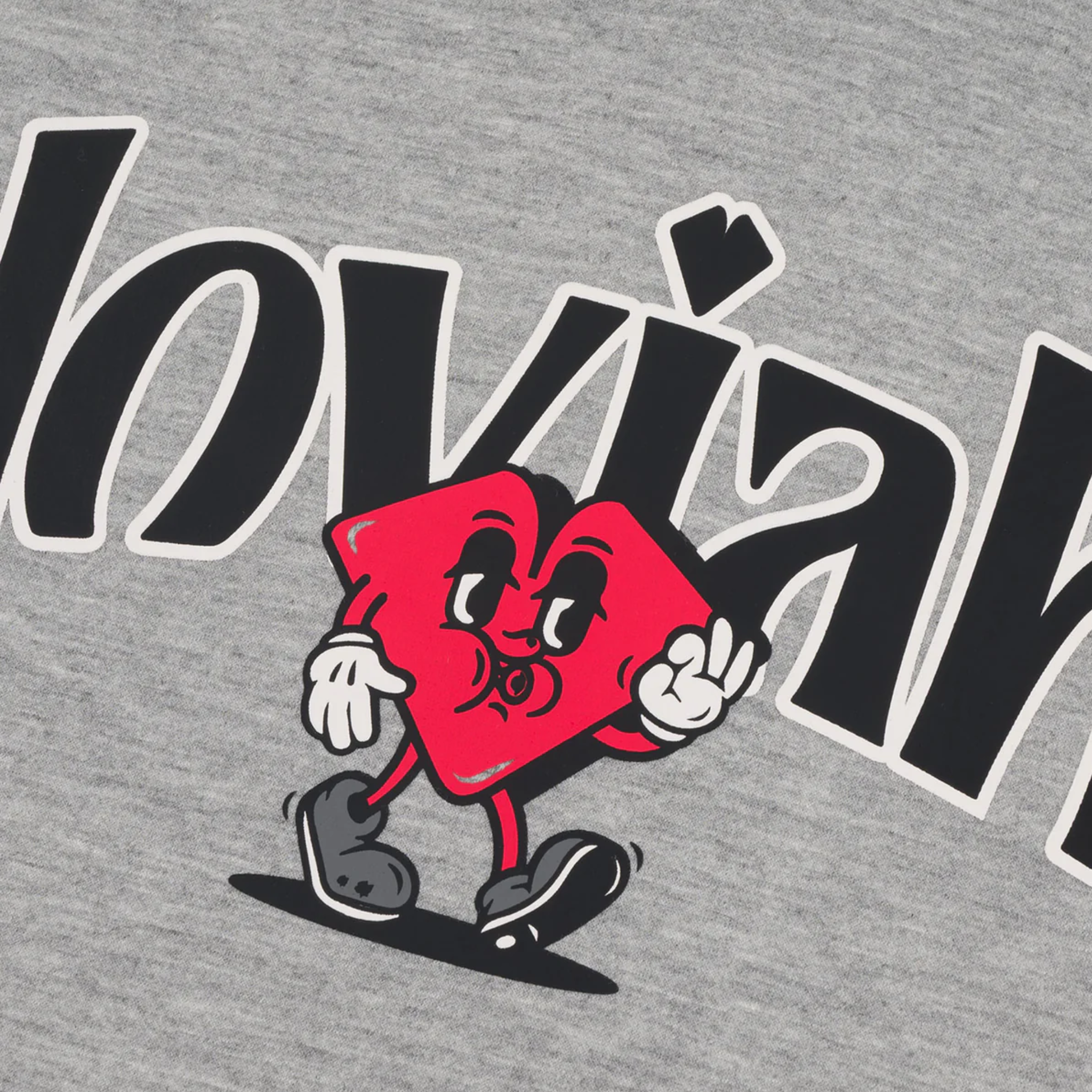 HOOD HOMME - LOVIAH SK8 - GRIS