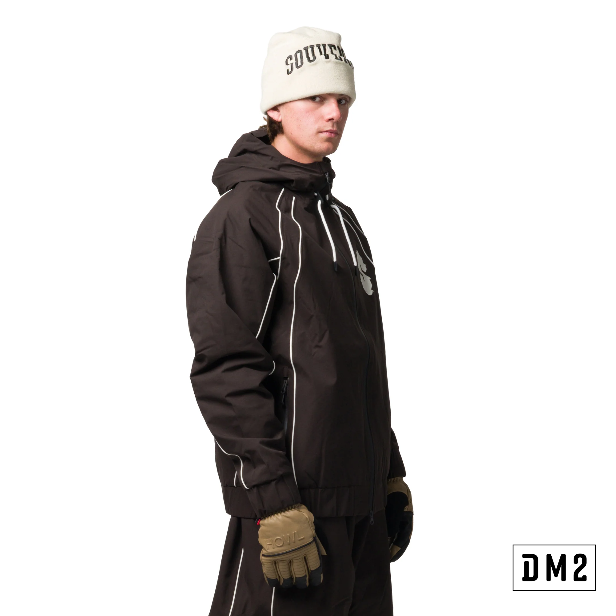 manteau-isole-track-jacket-unisexe-brun-SOUVENIR-DM2