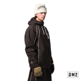 manteau-isole-track-jacket-unisexe-brun-SOUVENIR-DM2