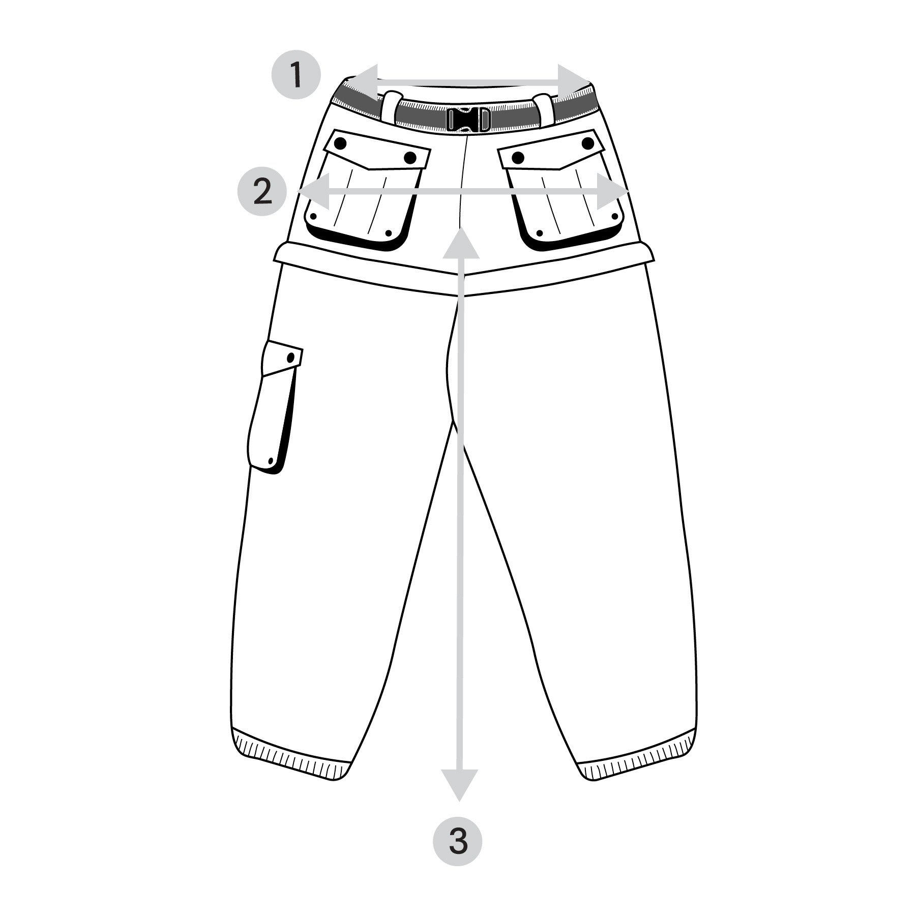 PANTALON FEMME SAHARA ZIP OFF