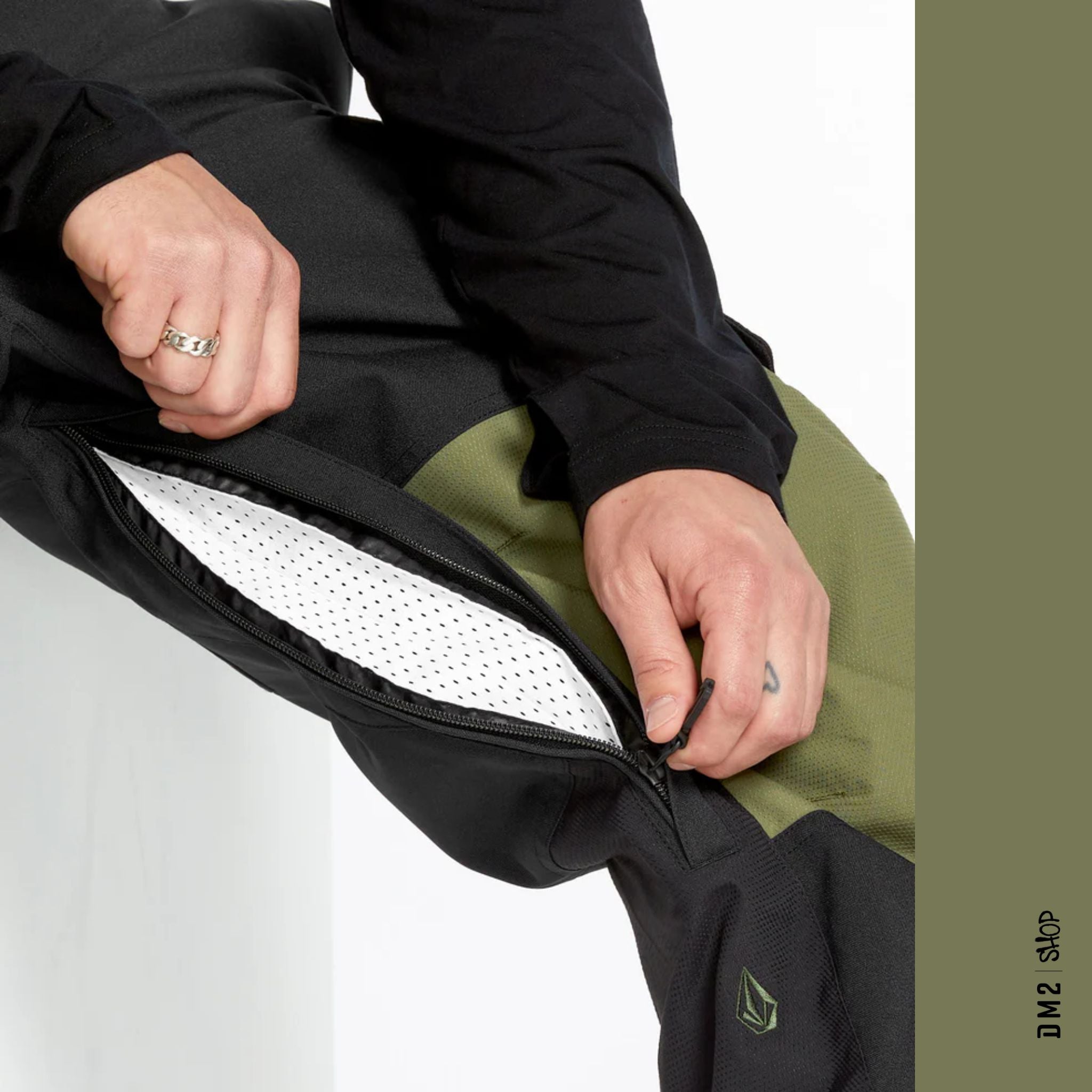 PANTALON SHELL SKI - SNOW VOLCOM NWRK NOIR - DM2 SHOP