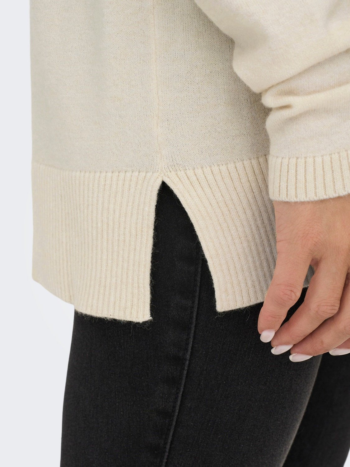 TRICOT LÉGER FEMME COL ROND ONLY, 3 couleurs - DM2 SHOP