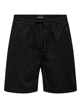 SHORT TAILLE ÉLASTIQUE NOIR ou GRIS - DM2 SHOP
