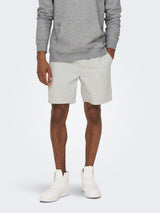 SHORT TAILLE ÉLASTIQUE NOIR ou GRIS - DM2 SHOP