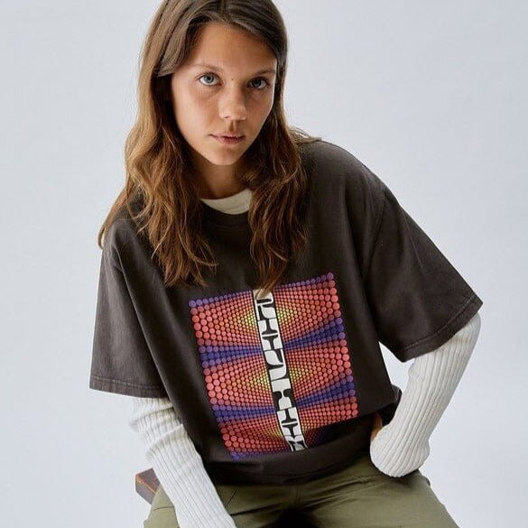 T - SHIRT FEMME MINDS EYE NOIR VINTAGE - DM2 SHOP